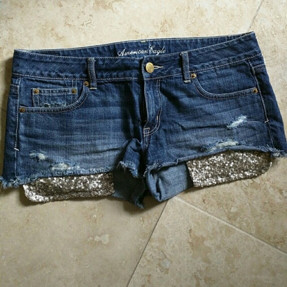 AE Sequin Shorts